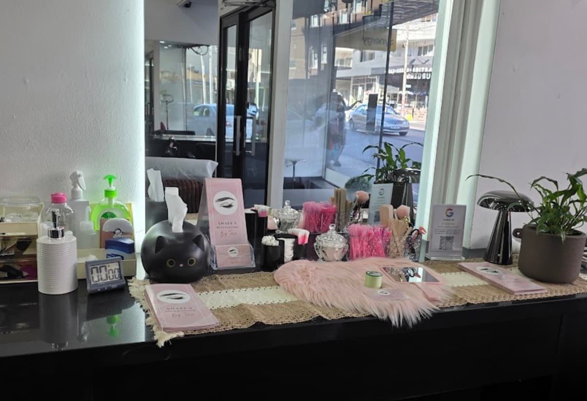 Eyebrow, upper lip and chin threading for $41